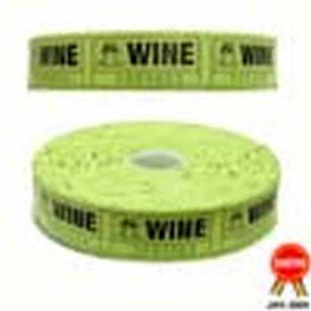 (1000) Roll Tickets - Wine party supplies